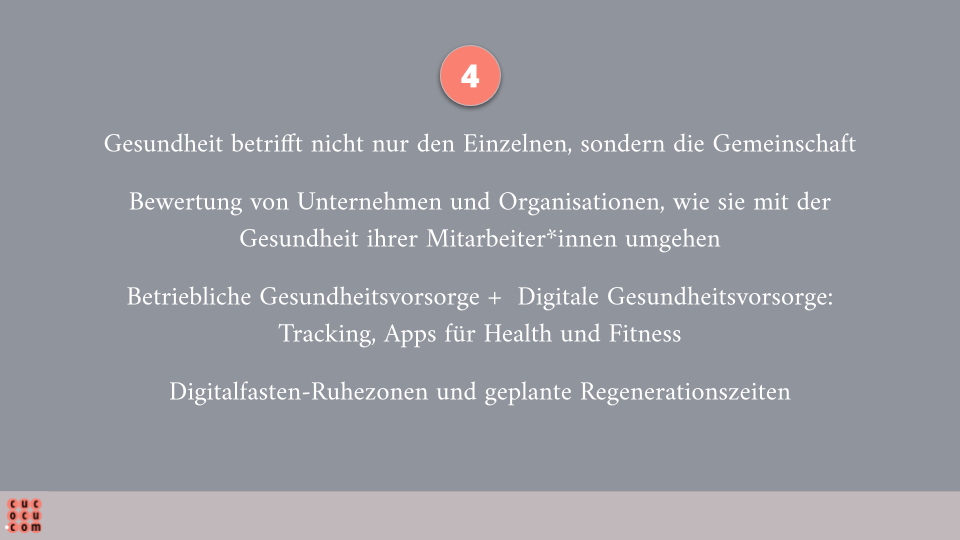 Neue Achtsamkeit auf die Gesundheit der Mitarbeiter*innen