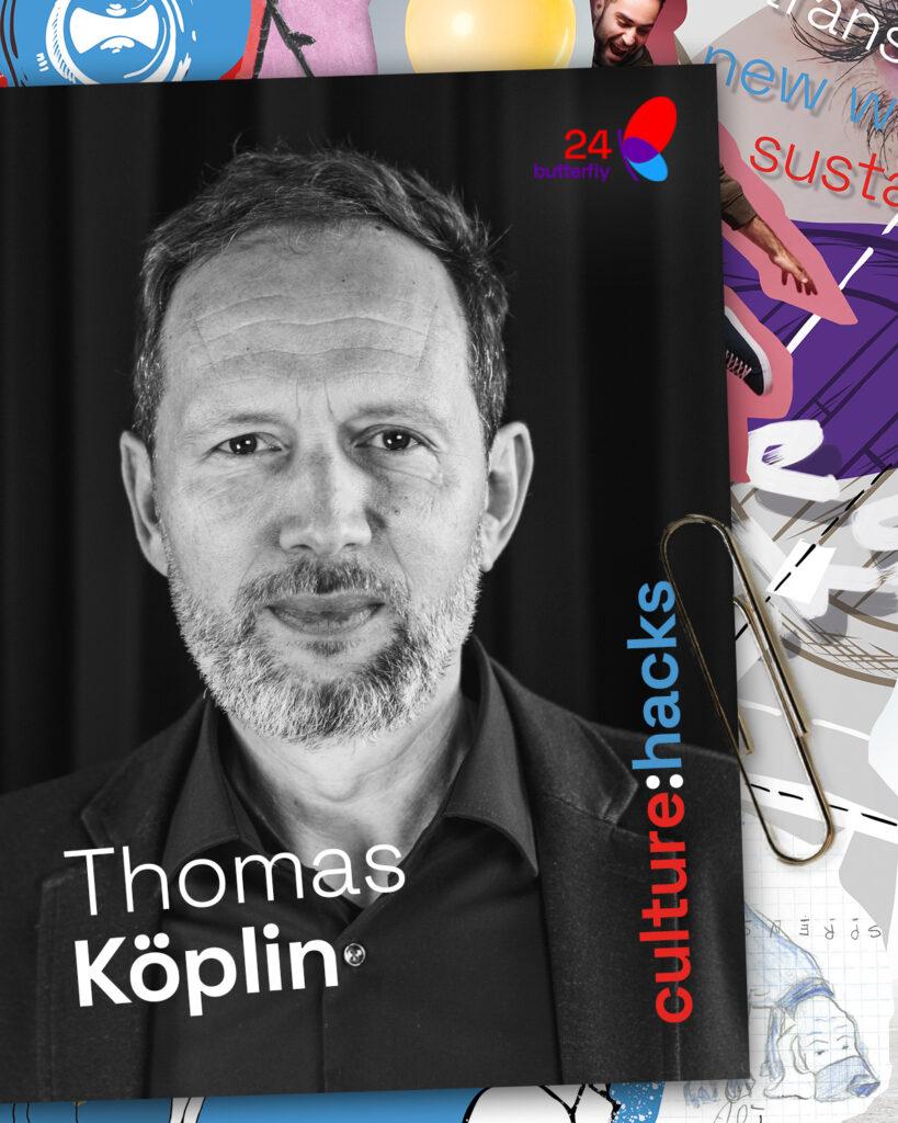 „Künstlerische Haltungen können helfen bei den komplexen Themen, die es heute zu meistern gilt“ 5 Thomas Köplin