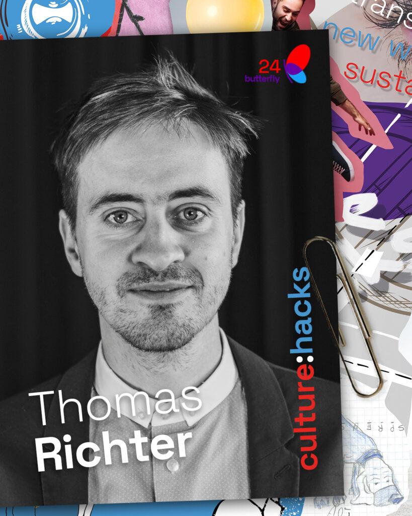 „Künstlerische Haltungen können helfen bei den komplexen Themen, die es heute zu meistern gilt“ 4 Thomas Richter